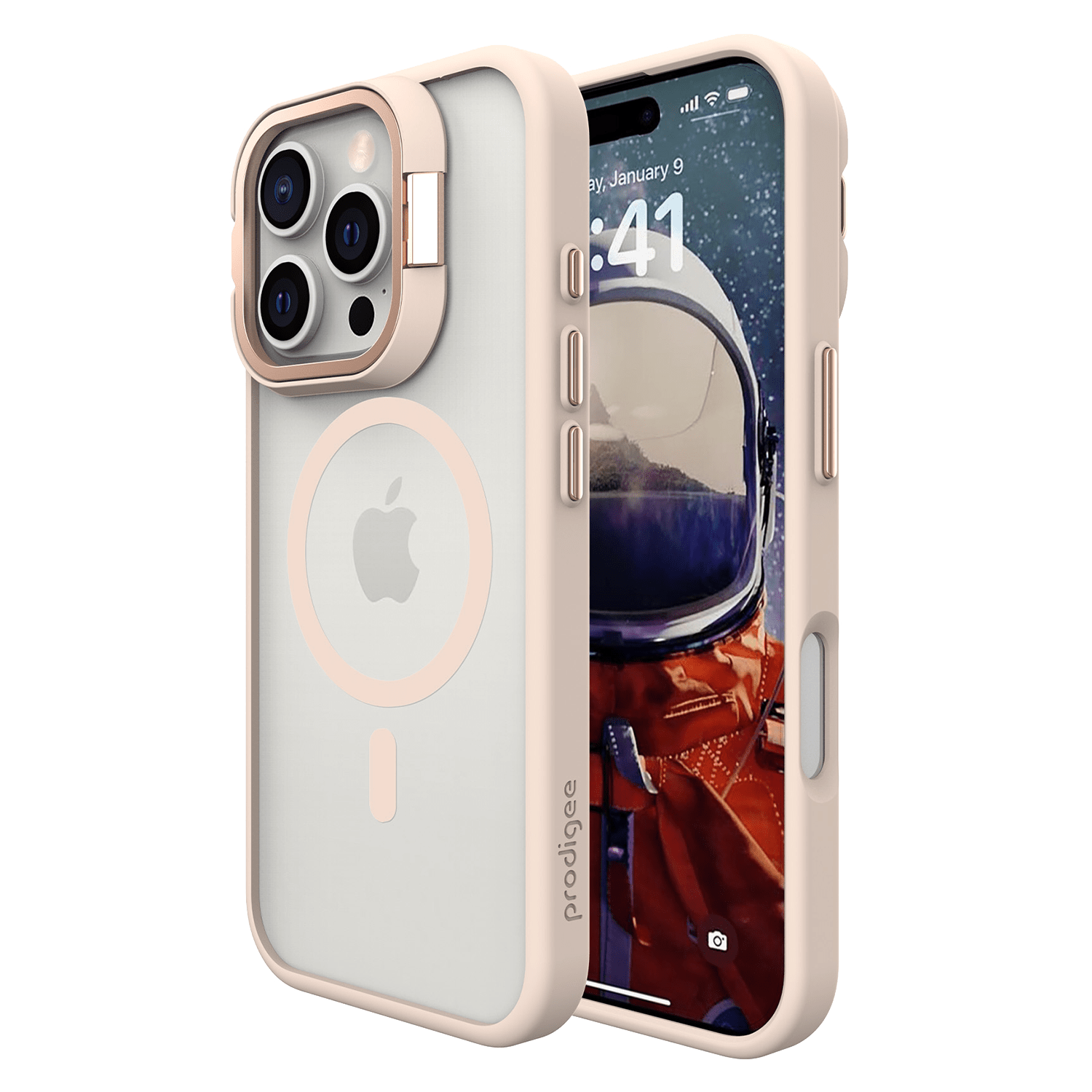 Prodigee - Kick It Magsafe Case For Apple Iphone 16 Pro Max - Rose