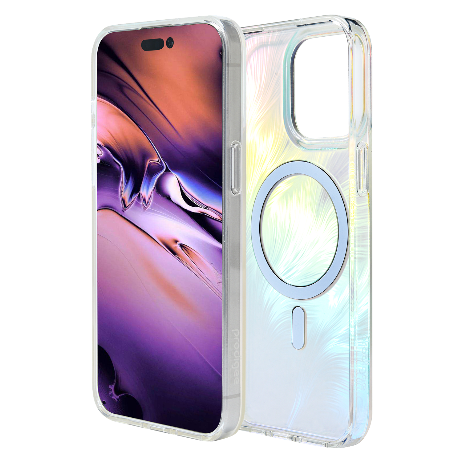 Prodigee - Pompas Magsafe Case For Apple Iphone 16 Pro - Ice